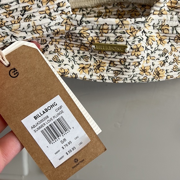 *NWT* Billabong Bikini Top - Picture 4 of 4